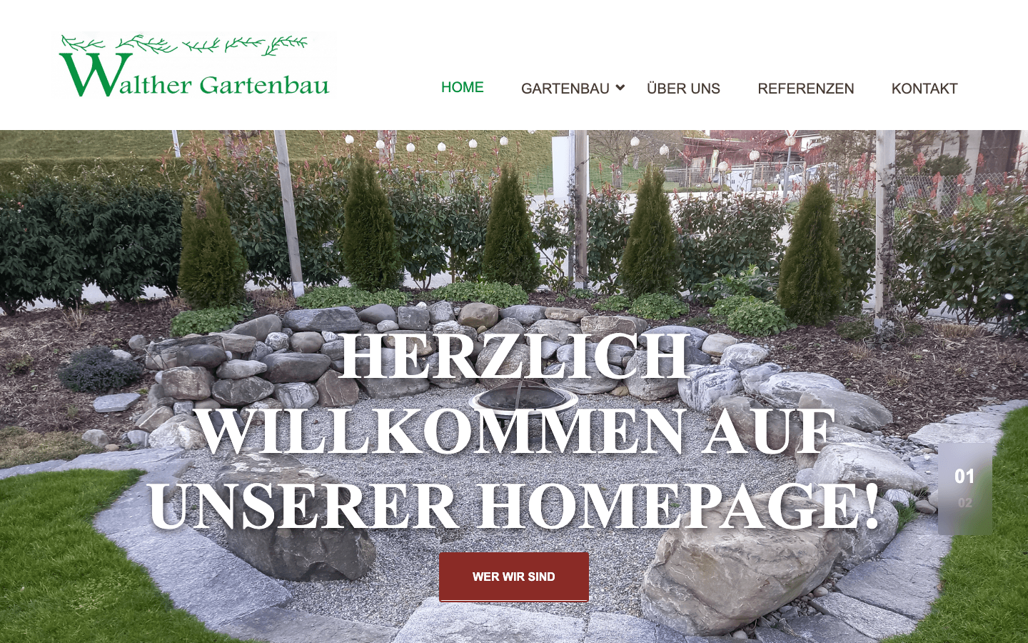 Heute · walthergartenbau.ch